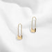 Gold Silver Stainless Steel Hoop Earrings Women Circle Earrings Jewelry