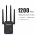 Wireless Extender 802.11ac WiFi Repeater 2.4G/5Ghz Wi-Fi Amplifier 300/1200 M