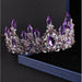Crystal Bridal Jewelry Sets Necklaces Earrings Crown Tiaras Set Wedding Jewelry