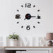 Mini DIY Wall Clock 3D Mirror Creative Acrylic Wall Sticker Home Decor
