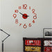 Mini DIY Wall Clock 3D Mirror Creative Acrylic Wall Sticker Home Decor