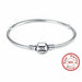 Sterling Silver Chain Charm Bracelet Beads Charms Women Handmade Bracelet