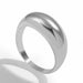 Minimalist Chunky Rings Trendy Geometric Round Circle Rings Women Wedding Jewelry