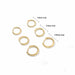 Gold Silver Stainless Steel Hoop Earrings Women Circle Earrings Jewelry