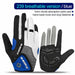 Full Finger Cycling Gloves Bicycle Gloves GEL Padded Outdoor Sport Fitness Hand-Gloves
