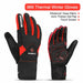 Full Finger Cycling Gloves Bicycle Gloves GEL Padded Outdoor Sport Fitness Hand-Gloves