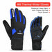 Full Finger Cycling Gloves Bicycle Gloves GEL Padded Outdoor Sport Fitness Hand-Gloves