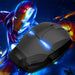 Wireless Iron Man Gaming Mouse Silent Click Button Mice