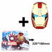 Wireless Iron Man Gaming Mouse Silent Click Button Mice
