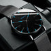 Minimalist Men's Fashion Ultra Thin Wristwatch Stainless Steel Mesh Belt Watches
