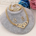 Women Wedding Jewelry Sets Crystal Beads Rhinestone Bridal Jewelry Sets