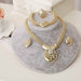 Women Wedding Jewelry Sets Crystal Beads Rhinestone Bridal Jewelry Sets