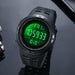 Fashion Outdoor Sports Watch Men Multifunction 5Bar Waterproof Digital Watch
