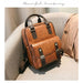 Women Anti Theft Backpacks Waterproof Vintage Laptop Leather Travel Backpack
