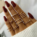 8Pcs/Set Fashion Punk Minimalist Rings Set Women Bohemia Vintage Rings Jewelry