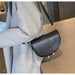 Luxury Fashion Women Crossbody Bag Crocodile Semicircle Soft Leather Handbags