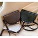 Luxury Fashion Women Crossbody Bag Crocodile Semicircle Soft Leather Handbags