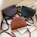 Luxury Fashion Women Crossbody Bag Crocodile Semicircle Soft Leather Handbags