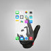Full Finger Cycling Gloves Bicycle Gloves GEL Padded Outdoor Sport Fitness Hand-Gloves