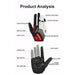 Full Finger Cycling Gloves Bicycle Gloves GEL Padded Outdoor Sport Fitness Hand-Gloves