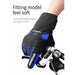 Full Finger Cycling Gloves Bicycle Gloves GEL Padded Outdoor Sport Fitness Hand-Gloves