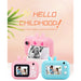 Minibear Children Camera Kids Instant Photo Digital Camera