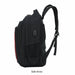 Waterproof Solid Large Backpack Travel Laptop USB Charging Headphone Jack Bags