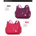 Women Fashion Shoulder Bags Waterproof Nylon Oxford Crossbody Handbags