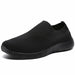 Breathable Mesh Platform Sneakers Women Slip-On Soft Casual Running Shoes