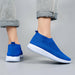 Breathable Mesh Platform Sneakers Women Slip-On Soft Casual Running Shoes