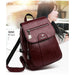 Women Leather Backpacks High Quality Vintage Designer Travel Backpack