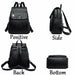 Women Leather Backpacks High Quality Vintage Designer Travel Backpack