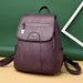 Women Leather Backpacks High Quality Vintage Designer Travel Backpack