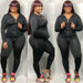 Two Piece Tracksuit Women Tops Pants Sweatsuit Outfits Matching Sets