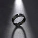 Stainless Steel Couple Rings Silver Color Supernatural Cross Wedding Bands Unisex Jewelry