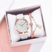 Women Luxury Bracelet Watch Magnetic Strap Ladies Fashionable Wristwatch
