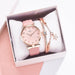 Women Luxury Bracelet Watch Magnetic Strap Ladies Fashionable Wristwatch
