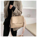 Fashion PU Leather Crossbody Bags Women Solid Color Shoulder Small Handbag
