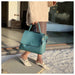 Fashion PU Leather Crossbody Bags Women Solid Color Shoulder Small Handbag