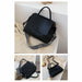Fashion PU Leather Crossbody Bags Women Solid Color Shoulder Small Handbag