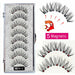 Magnetic Eyelashes Curler Set Long 3D Mink Magnetic Lashes Natural Thick False Eyelashes
