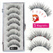 Magnetic Eyelashes Curler Set Long 3D Mink Magnetic Lashes Natural Thick False Eyelashes
