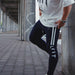 Men Sports Running Pants Joggers Cotton Trackpants Slim Fit Trouser Pants