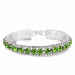 925 Sterling Silver Bracelets AAA Zircon Crystal Women Link Chain Jewelry