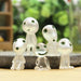 5pcs Mini Luminous Tree Elves Cute Resin Decoration Cartoon Toys