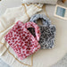New Fashion Shoulder Bag Leopard Pattern Soft Fur Plush Handbags