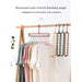 Clothes Hanger Closet Organizer Multi-Port Clothing Rack Storage Hangers