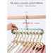 Clothes Hanger Closet Organizer Multi-Port Clothing Rack Storage Hangers