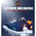 Lightweight Breathable Men Safety Shoes Steel Toe Anti-smashing Construction Sneaker