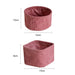 Cartoon Animals Hand Woven Storage Basket Kids Toys Organizer Laundry Baskets